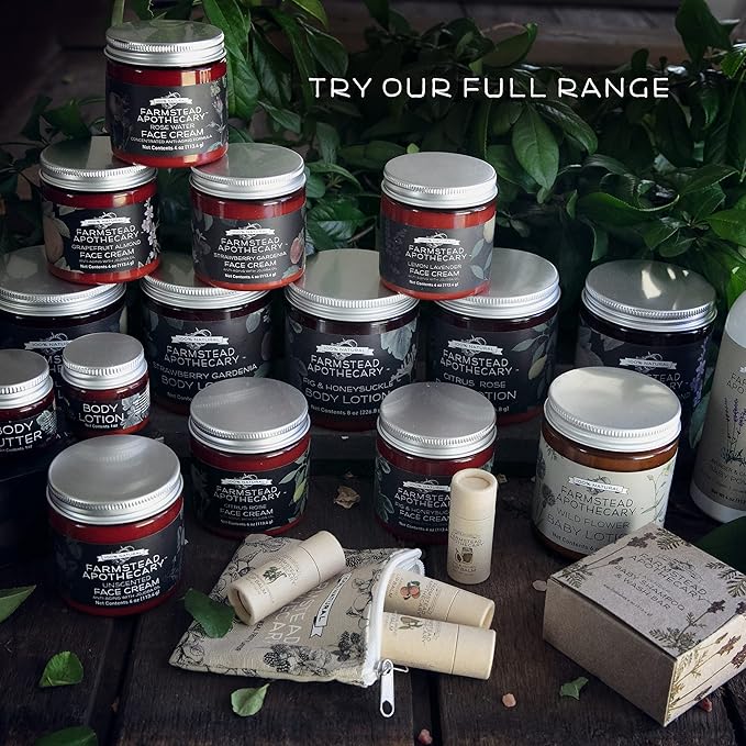 Farmstead Apothecary Lip Balm Gift Set Organic