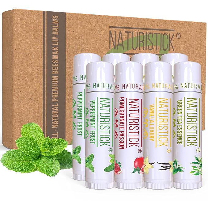 8-Pack Lip Balm Gift Set by