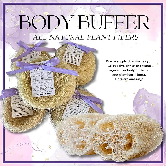 USA Made | 6 Lavender Self Care Gifts for Women, Bath Bombs (Truffles), Plant Based Dry Brush Body Brush Loofah, Epsom Salt Bath Soak, Handmade Soap, Herbal Bath Tea, Self Care Gift Box.