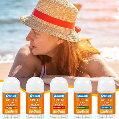 75 Pcs Mini Sunscreen Lip Balms