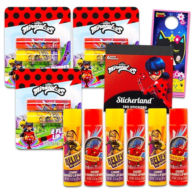 Miraculous Ladybug Lip Balm Set -