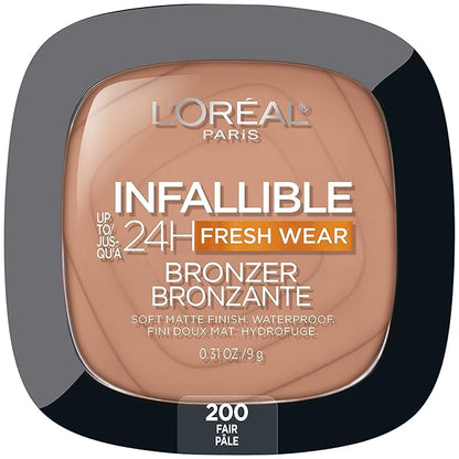 L'Oreal Paris Infallible Up to 24H Fresh Wear sweatproof, Fair, 0.31 oz
