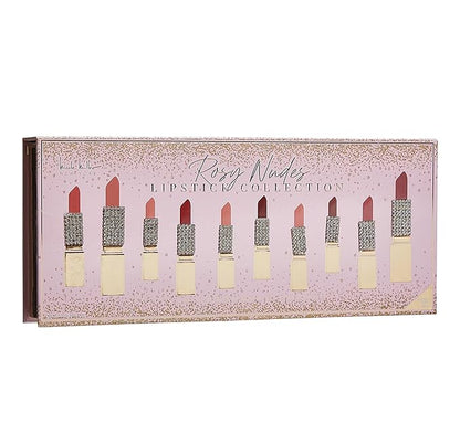 Nicole Miller 10PC Lipstick Collection with Gold & Gold
