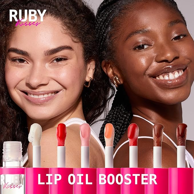 Ruby Kisses Lip Oil Booster, Hydrating Lip Gloss