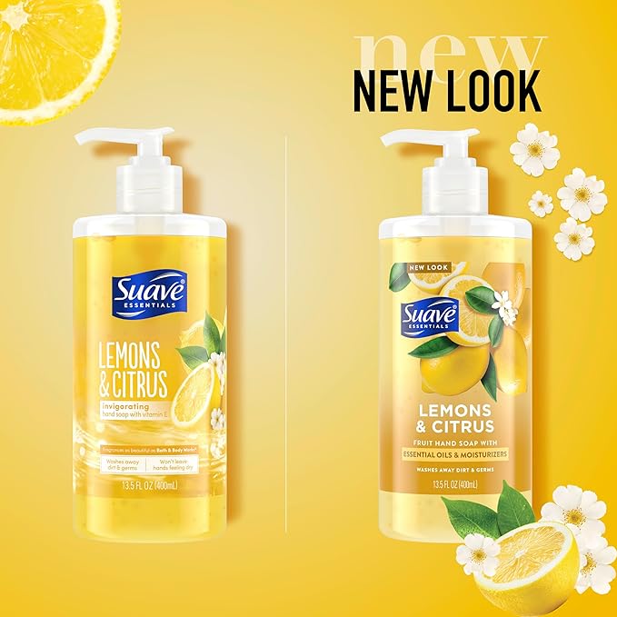 Suave Hand Soap, Pink Grapefruit +