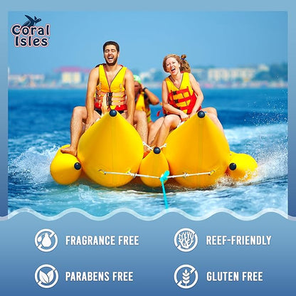 Sunscreen Spray SPF 30 - Broad Spectrum UVA/UVB Protection - Hawaii 104 Reef Act Compliant (Oxybenzone & Octinoxate Free) - Non-Greasy, Fragrance Free - Water Resistant - 6 Fl Oz 3 pack