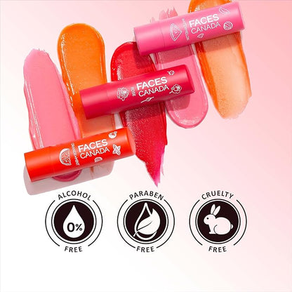 Red Tinted Lip Balm - Rose Oz/4.5g