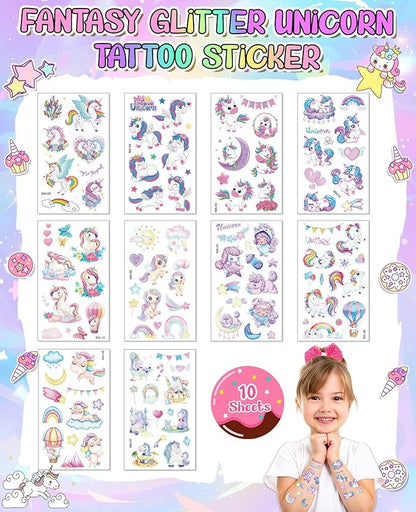 Unicorn Toys for Girls Age 4-6 Birthday Decorations Year Old