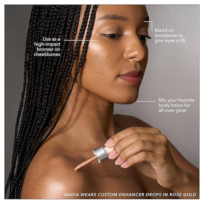 COVER FX Custom Enhancer Drops - Blossom: Soft Liquid Highlighter 15mL