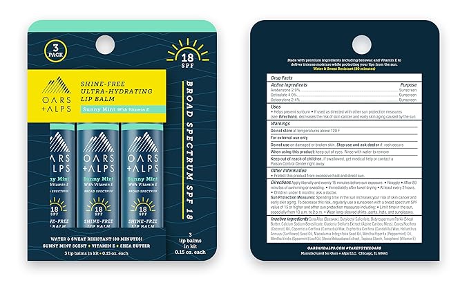Oars + Alps Shine Free Lip