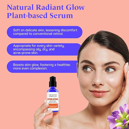 Beyond Retinol Bakuchiol Creamy Serum - G3L Delivery System for Anti-Aging & Anti Wrinkle - Bakuchiol Moisturizer, Bakuchiol Serum, Bakuchiol Retinol Alternative - Bakuchiol Oil, 2 fl oz/59.4 ml