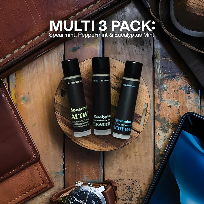 Organic Mint Lip Balm - SPF