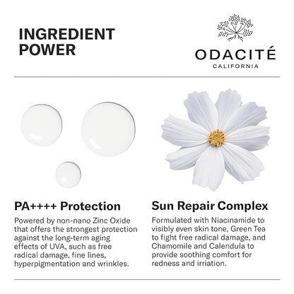 Odacite SPF 50 Mineral Drops Sheer Sunscreen, 30ml