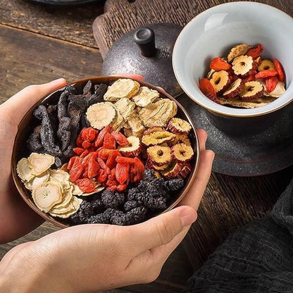 Formula Ginseng Treasure Tea, Kidney Tea Formula Ginseng Six Treasure Tea, Kidney Cleanse Tea, Organic Kidney Cleanse Herbal Tea, Kidney Tea (10pcs)