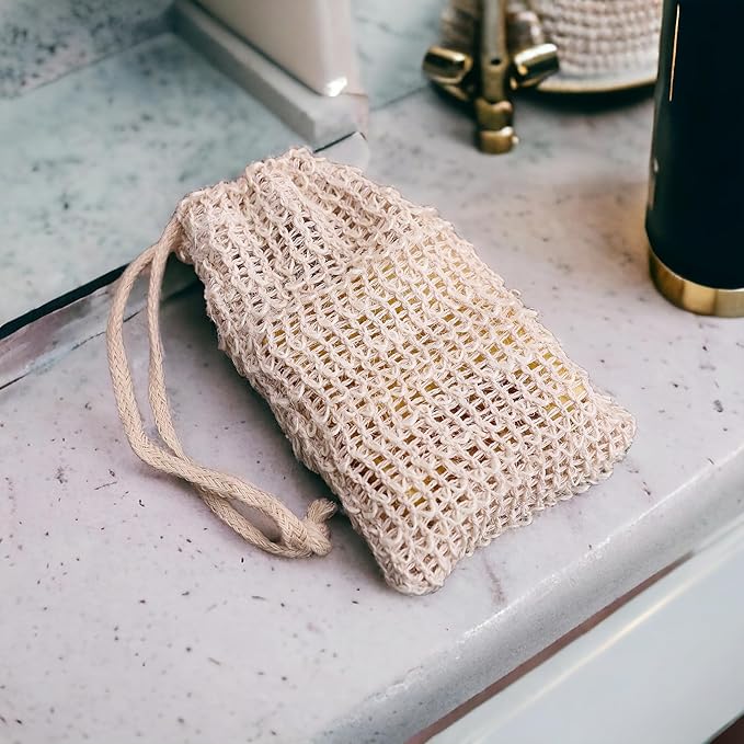 5-Piece Soap Bags for Soap Bars,