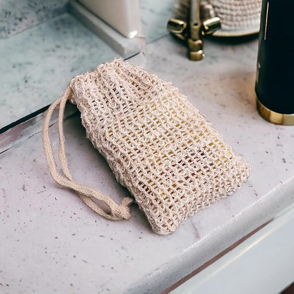 5-Piece Soap Bags for Soap Bars,