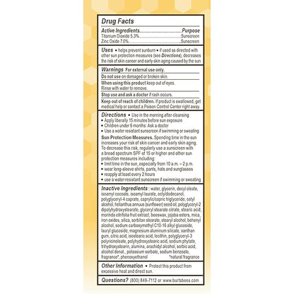 Burt's Bees BB Cream with SPF 15, Light, 1.7 Oz