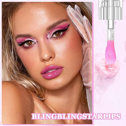 Magic Color Changing Lip Oil,Transparent Changing Lip Care