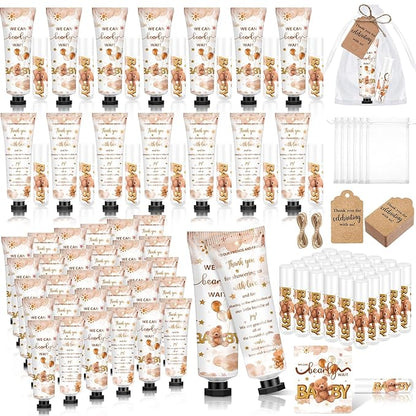 50 Sets 200 Pcs Baby Shower Tags(Bear)