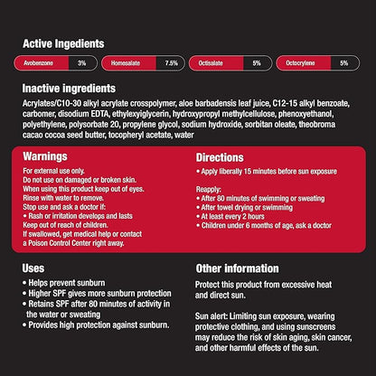 Sun X 30+ SPF Individual Sunscreen Packets Travel Size - Pack of 50 Paraben, Oxybenzone, & White Cast Free Broad Spectrum SPF Sunscreen Packets - Water & Sweat Resistant For Up To 80 Minutes