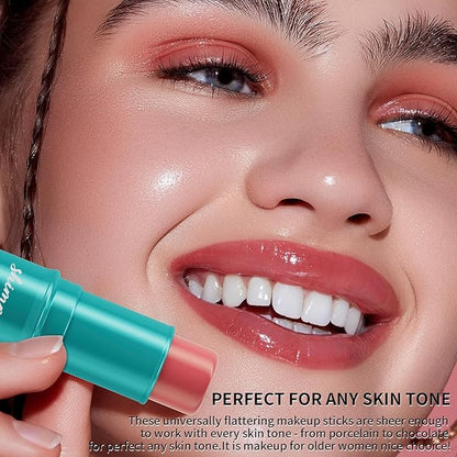 3Pcs Cream Contour Sticks Kit, Face Contouring Pen Finish (06)