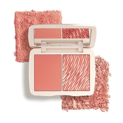 COVER FX Monochromatic Powder Blush Duo - Pink Impact Color