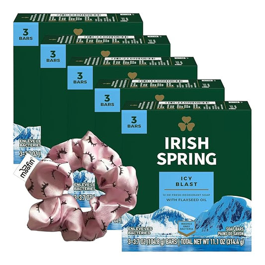 Irish Spring Icy Blast Bar Soap,