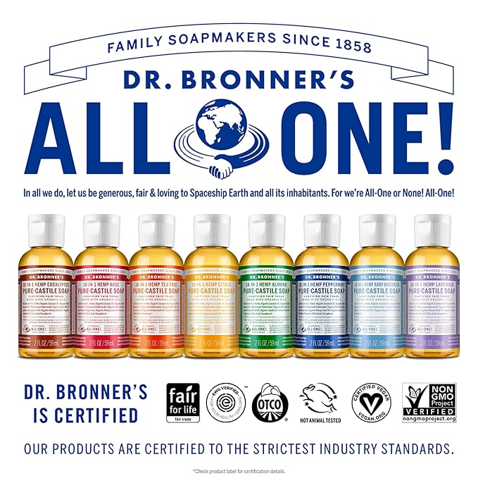 Dr. Bronner's - Pure-Castile Liquid Soap,