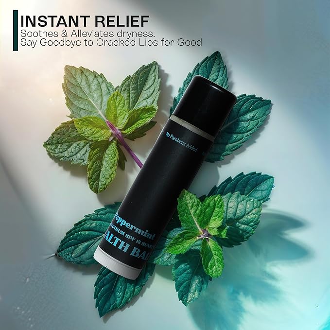 Organic Mint Lip Balm - SPF