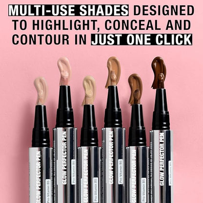 Neutrogena Healthy Skin Glow Perfector Pen, Lightweight Brightening Highlight, Neutral 1oz