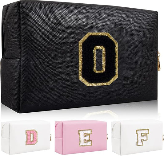 Personalized initial letter patch makeup
