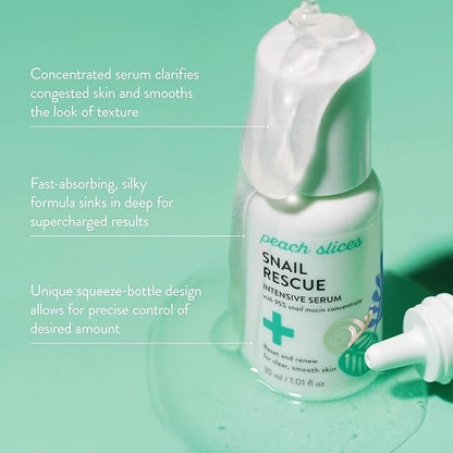 Peach Slices Snail Rescue Intensive Serum
