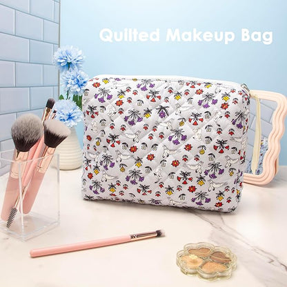 Pazimiik cotton makeup bag for