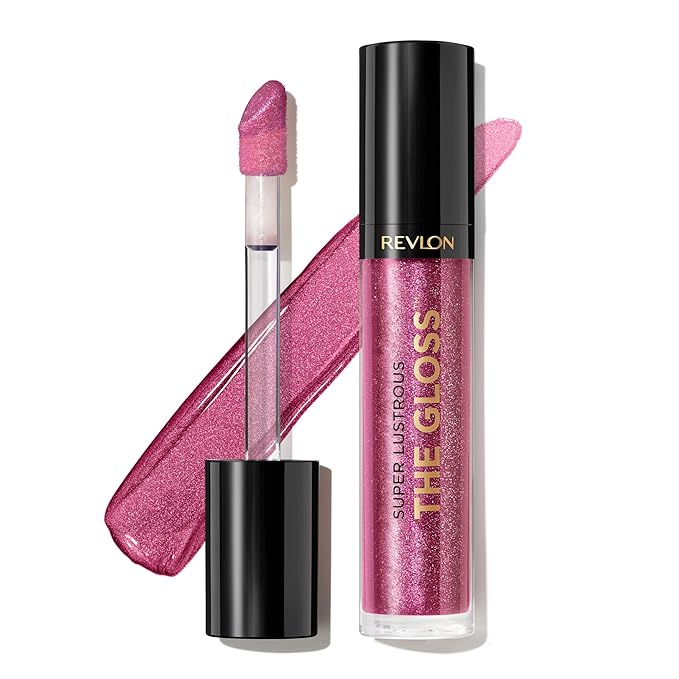 REVLON Lip Gloss, Super Lustrous The Gloss, Non-Sticky, Gloss,