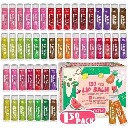 130 Pack Natural Lip Balm Bulk