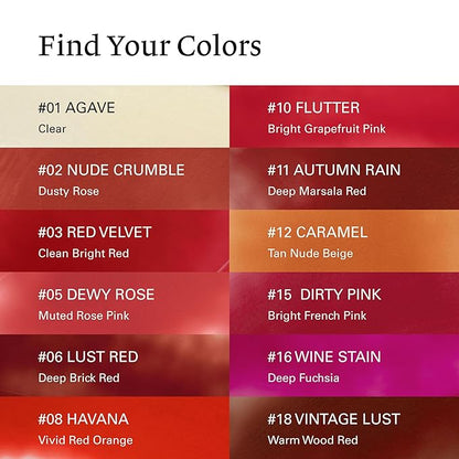 Melixir Vegan Lip Butter #10 Flutter(Tinted)