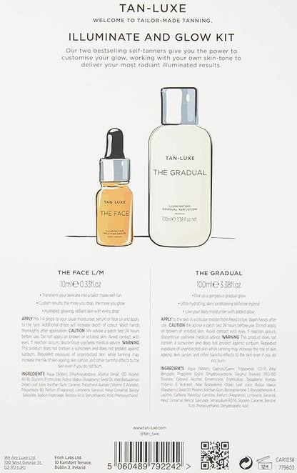TAN-LUXE Illuminate and Glow Kit