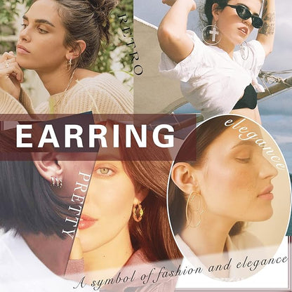 Vintage Teardrop Pearl Dangle Earrings Long