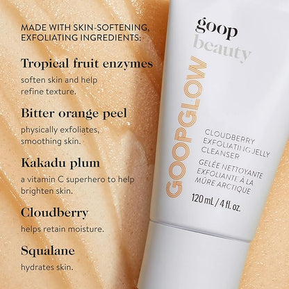 goop Beauty Exfoliating Jelly Cleanser |