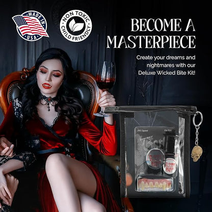 Vampire SFX Makeup Kit - Deluxe 2 Oz