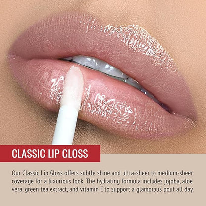 Runway Rogue Classic Lip Gloss, Sheer Pearly Pale-Pink Rogue