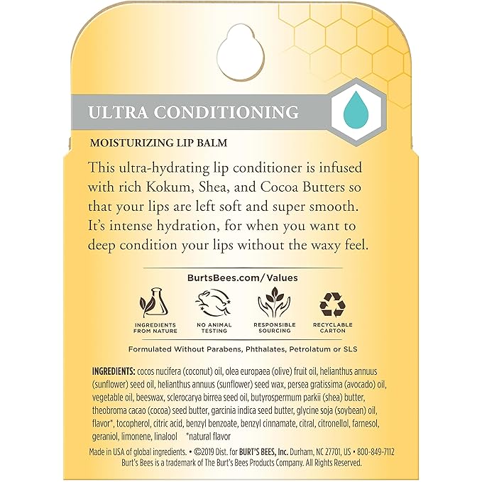 Burt's Bees Ultra Conditioning Moisturizing Lip