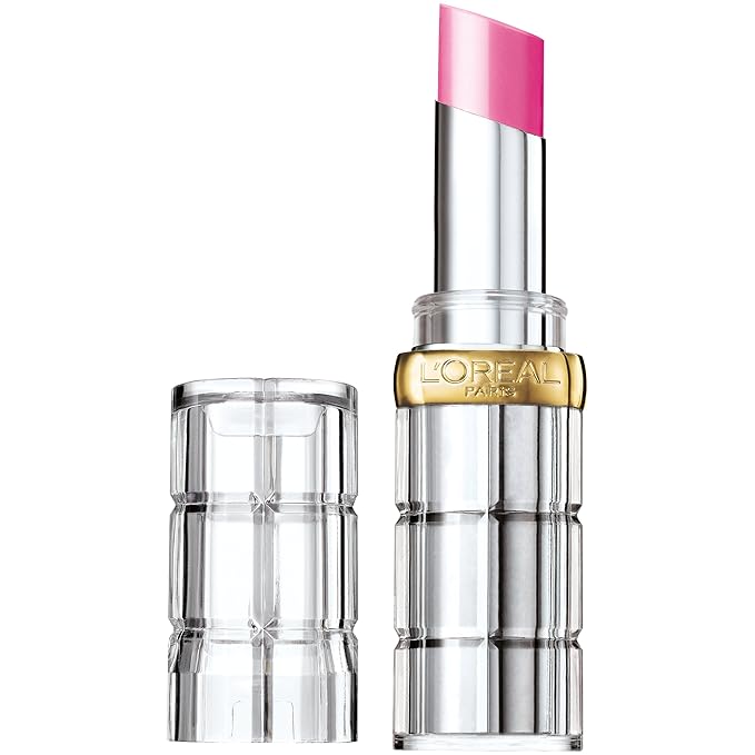 L'Oreal Paris Colour Riche Shine Lipstick, Dewy Petal, 1 Tube
