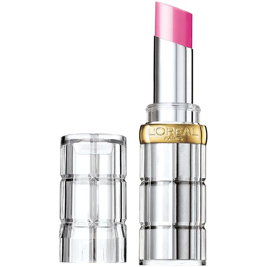 L'Oreal Paris Colour Riche Shine Lipstick, Dewy Petal, 1 Tube