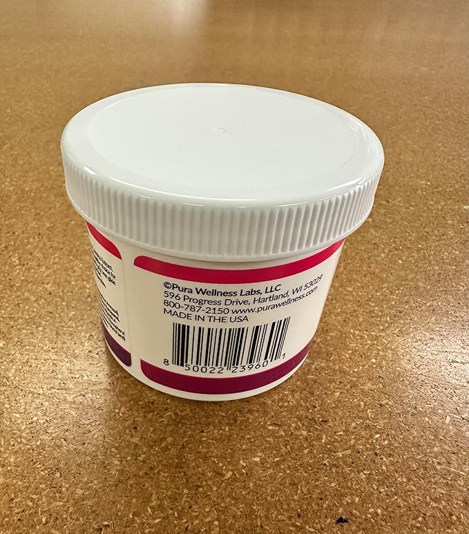 Vitamin Therapy Massage Cream, Massage Cream for Physical Therapy, Pura Massage Cream Deep Tissue Therapy, Pura Wellness Vitamin Therapy Massage, Unscented Cream for Physical Therapy, 4oz