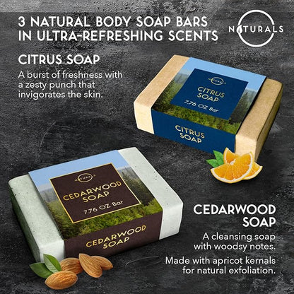 O Naturals Bar Soap for Men