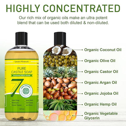 Pure Castile Soap - No Palm