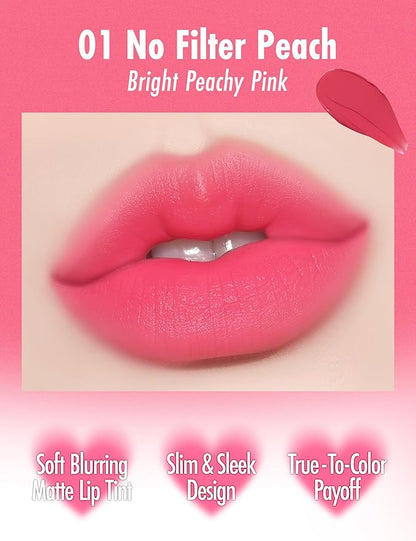 Blurry Filter 01 No Filter Peach Korean Lip Long