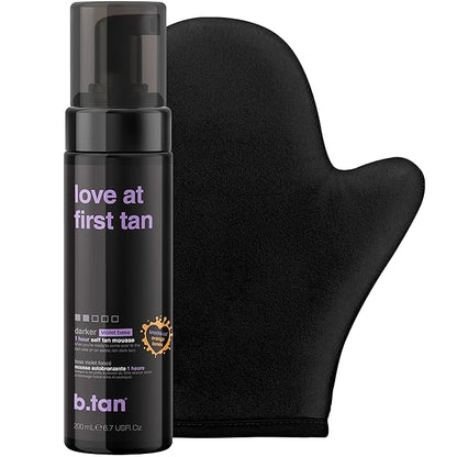 b.tan Darker Self Tanner Kit | Tanning