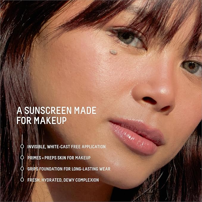 Biossance Squalane + Zinc Sheer Mineral Sunscreen. Broad-Spectrum SPF 30 PA+++ Zinc Oxide Sunscreen That Protects and Hydrates Sensitive Skin. Lightweight, Non-Greasy and Reef-Safe (1.7 ounces)